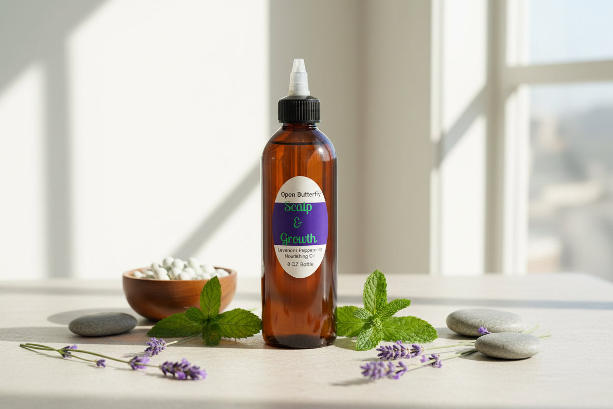 Hair Oil (Lavender & Peppermint)