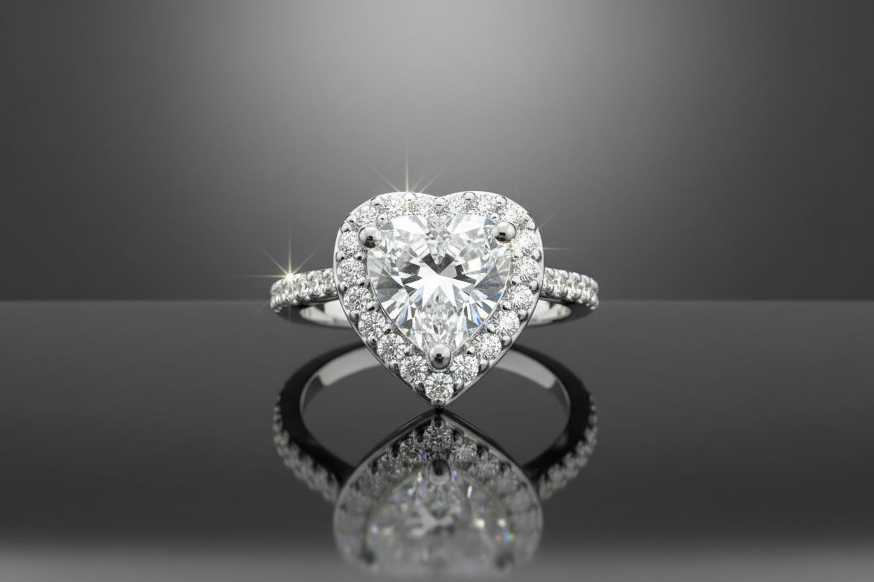 Silver Heart Ring