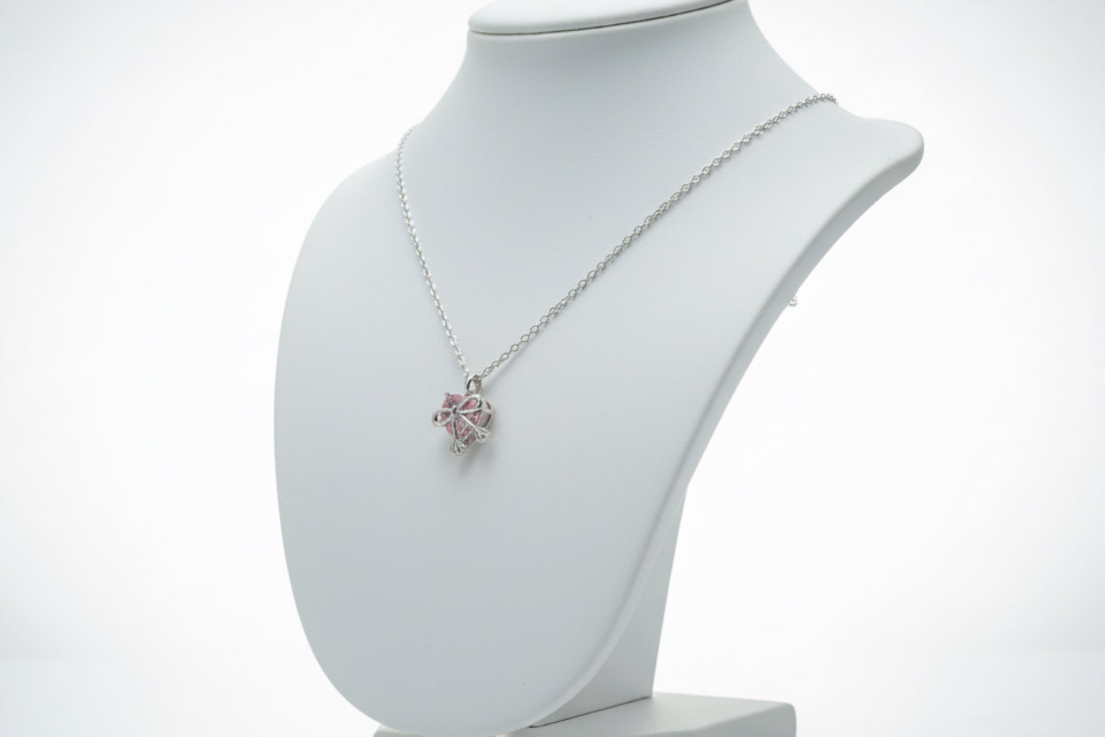 Pink Heart & Bow