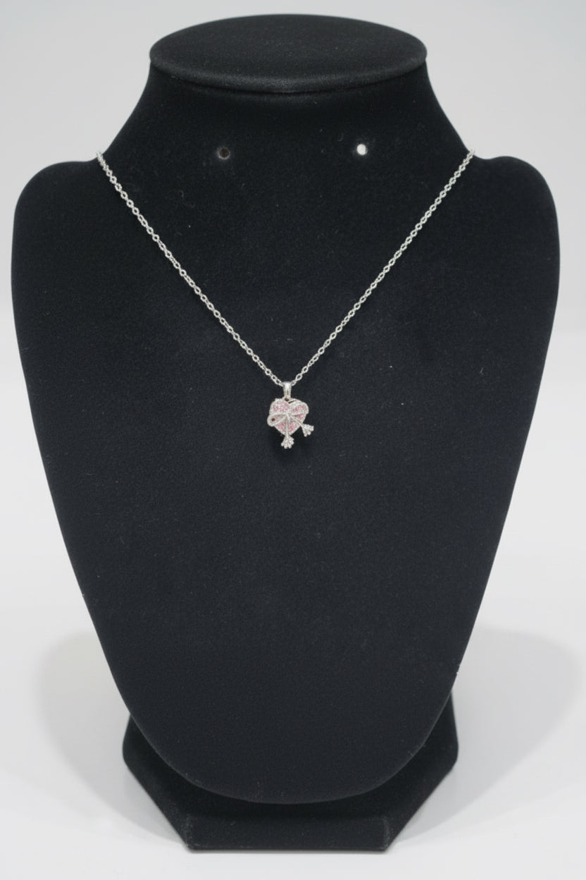 Pink Heart & Bow