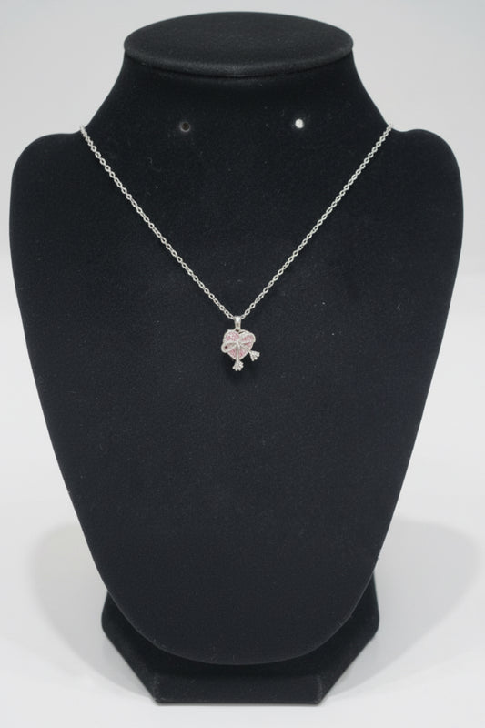 Pink Heart & Bow