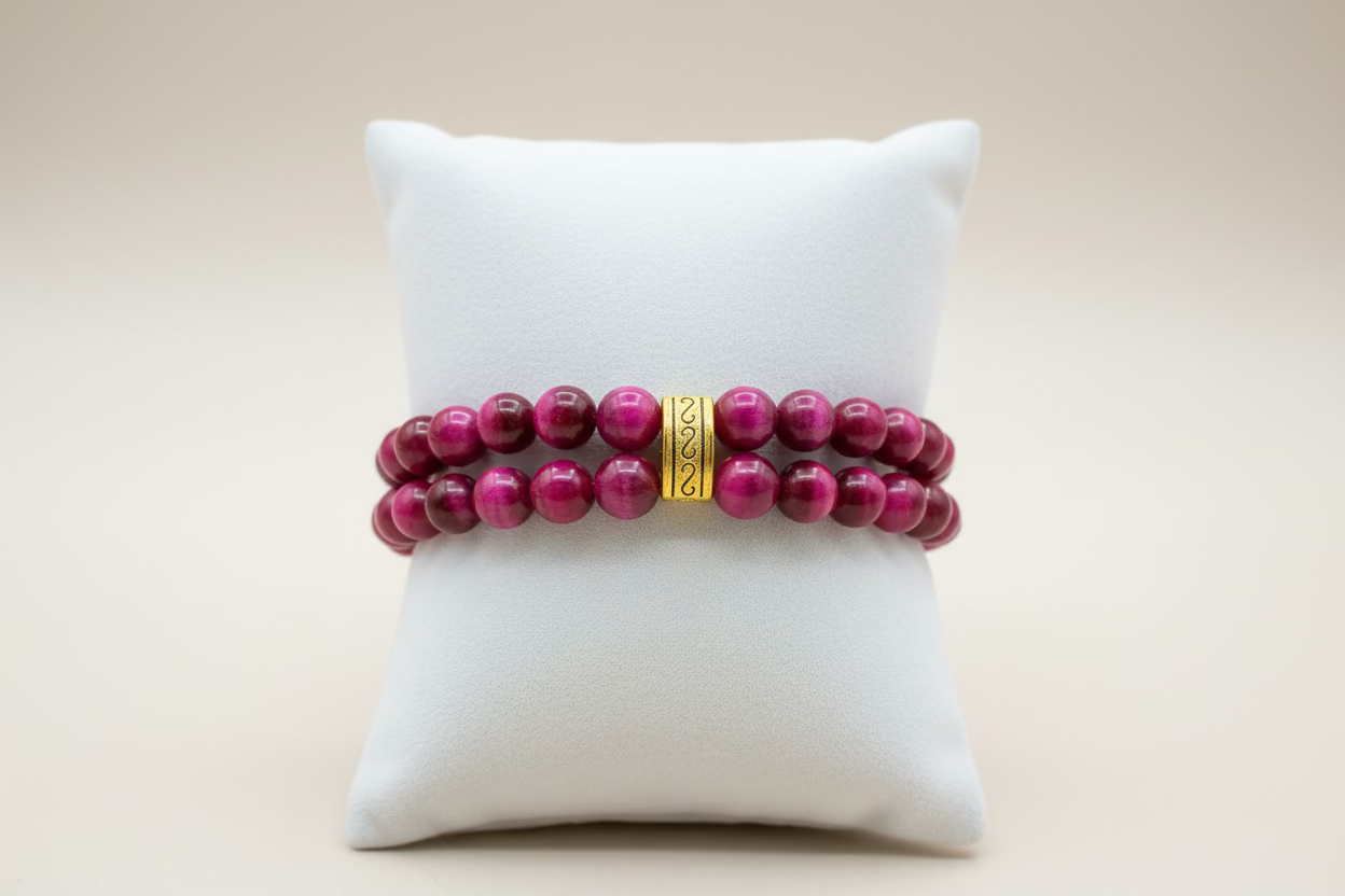 Rose Tigers Eye Bracelet