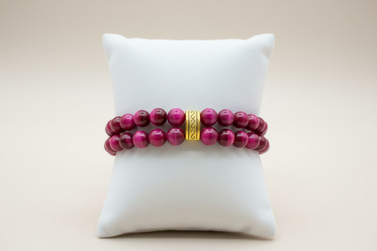 Rose Tigers Eye Bracelet