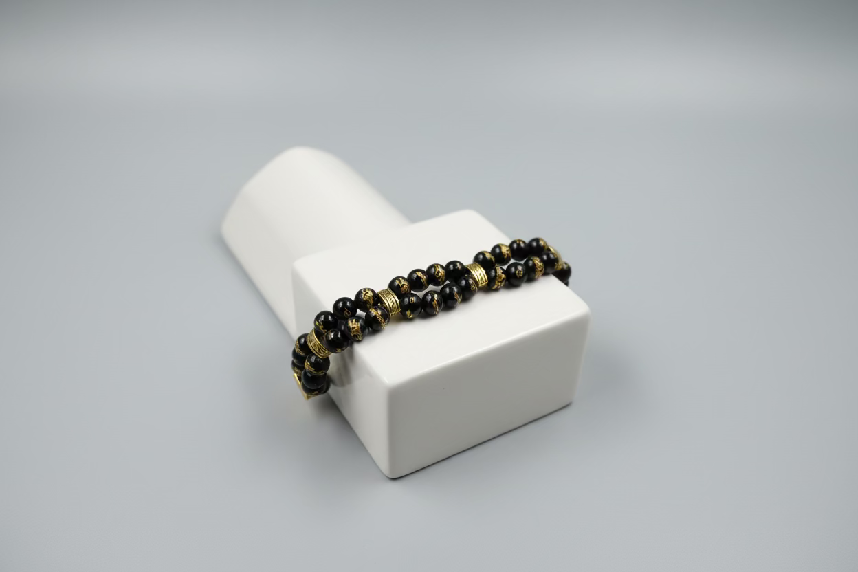 Black & Gold Bracelet