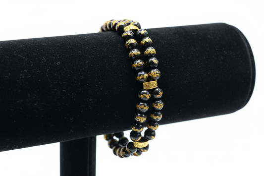 Black & Gold Bracelet